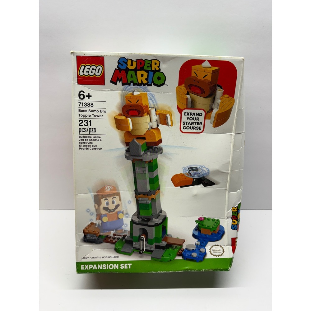 LEGO Super Mario Boss Sumo Bro Topple Tower Expansion Set 71388 New Sealed Box